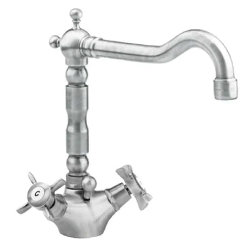 Rubinetto Lavabo Monoforo Serie Orientes Cromato Scarico 11/4 Rubinetterie Eurorama S.P.A.