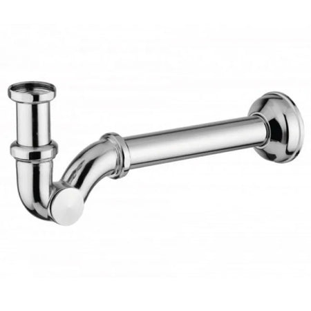 Sifone A Esse Ottone Cromato Senza Piletta 11/4 Fratelli Giacomini Snc