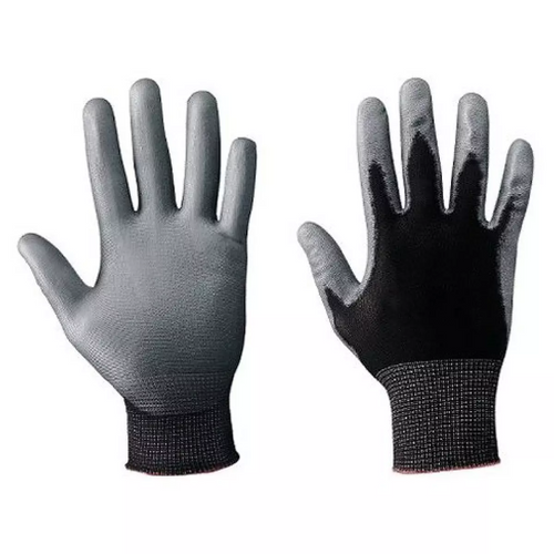 Guanti Da Lavoro In Nitrile E Nylon Neri Taglia 11 Idroweb