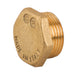 Tappo Maschio In Ottone Giallo Serie 1500 1 Tiemme Raccorderie Spa