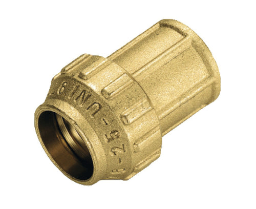 Raccordo Dritto In Ottone Femmina Ø25X3/4 Tiemme Raccorderie Spa