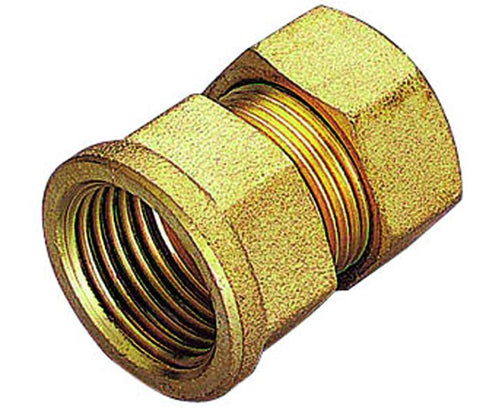 Raccordo Diritto Femmina Con Tenuta O-Ring Per Tubo Rame Modello 1300 3/4 Ø16 Tiemme Raccorderie Spa