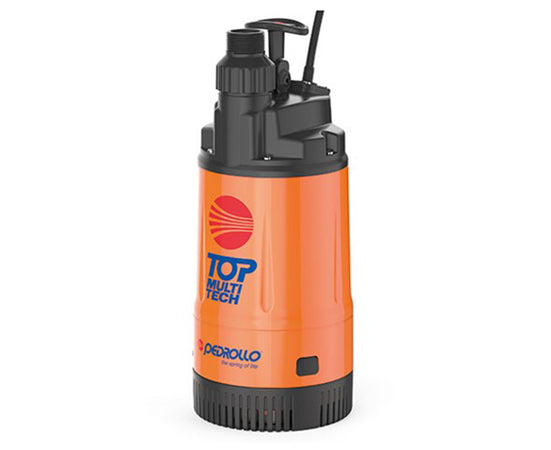 Elettropompa Sommergibile Multigirante Automatica In Tecnopolimero Per Acque Chiare Monofase Mod.Top Hp 0,75 Kw 0,55 230V Pedrollo S.P.A.