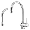 Rubinetto Miscelatore Monocomando Per Lavello Con Doccia Estraibile Serie Stick 3/8 Rubinetteria Paffoni Spa