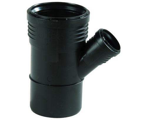 Braga Ridotta 45 ° Ad Innesto In Pp Con Guarnizione Serie Silent Ee ¸90/50 Geberit