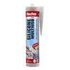 Sigillante Siliconico Multiuso Bianco A Base Acetica Bianco 280Gr Fischer Italia S.R.L.