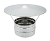 Cappello Cinese Monoparete Acciaio Inox Aisi 316 Ø100