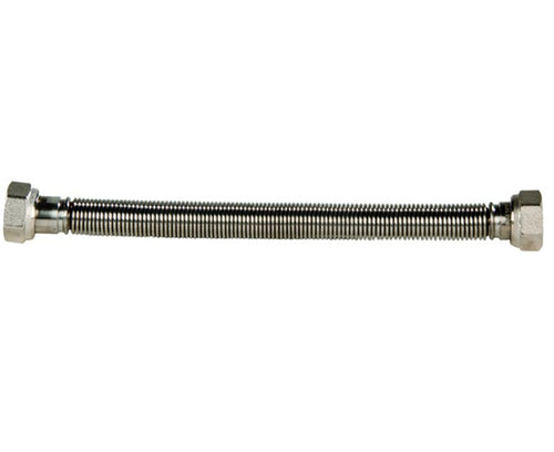 Flessibile In Acciaio Inox Per Acqua Femmina/Femmina F.F. 1/2 Mm 220-420 Idroweb