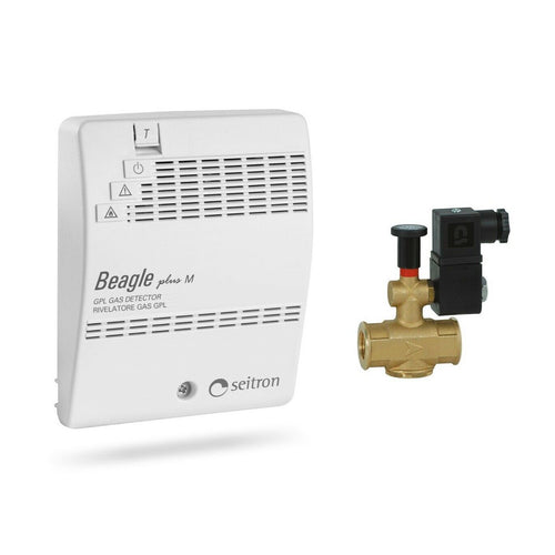 Rilevatore Fughe Gas Con Elettrovalvola Normalmente Aperta Per Gpl Modello Beagle Gpl 230 V - Normalmente Aperta. Seitron