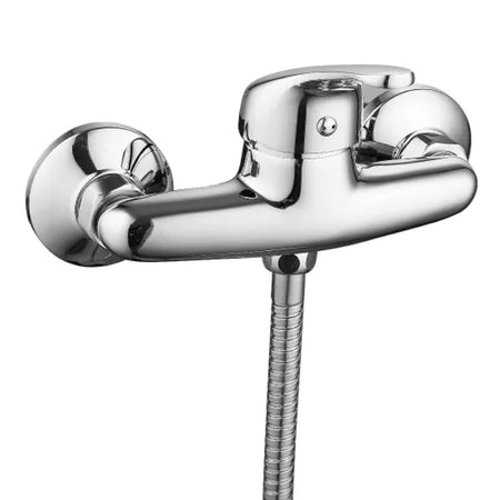 Rubinetto Miscelatore Monocomando Esterno Doccia Serie Blu 2.0 C/Attacco Duplex - Flessibile 1,5Mt