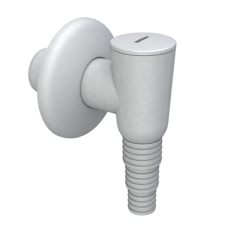 Sifone Ad Innesto In Abs Per Lavatrice/Lavastoviglie Con Placca Bianca Modello Styling Ø32 Bonomini S.R.L.