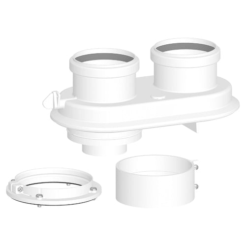 Sdoppiatore Monoblocco Universale Ø60/100 Stabile S.P.A.