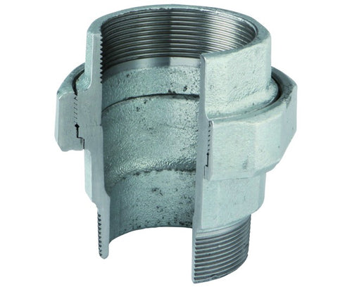 Bocchettone Maschio Femmina In Ghisa Malleabile Zincato 2 Georg Fisher