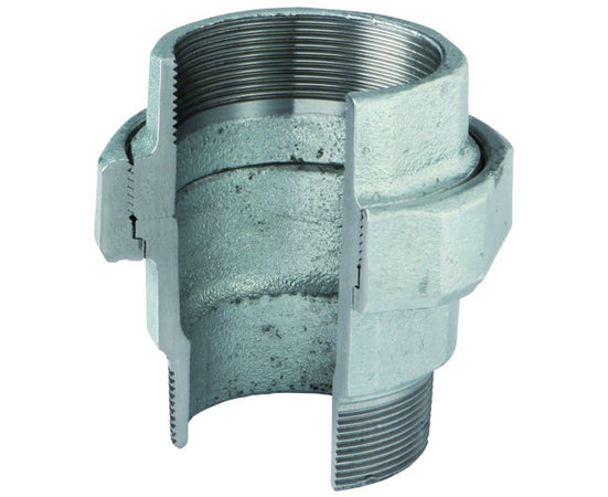 Bocchettone Maschio Femmina In Ghisa Malleabile Zincato 2 Georg Fisher