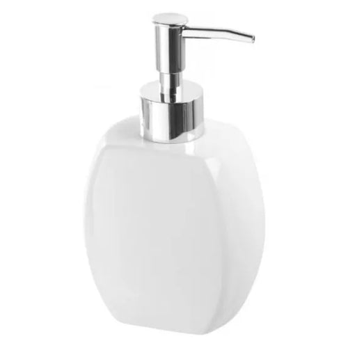 Dosasapone In Ceramica Modello Parigi Dim.Cm (Lxpxh):10X5X16 Grigio Idroweb