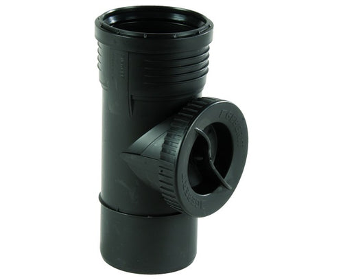 Braga 87 ° Con Tappo Ispezione Ad Innesto In Pp Con Guarnizione Serie Silent Ee ¸110 Geberit