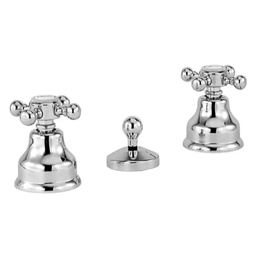 Batteria Rubinetto Bidet 3 Fori Serie Anais Scarico 11/4 Rubinetterie Eurorama S.P.A.