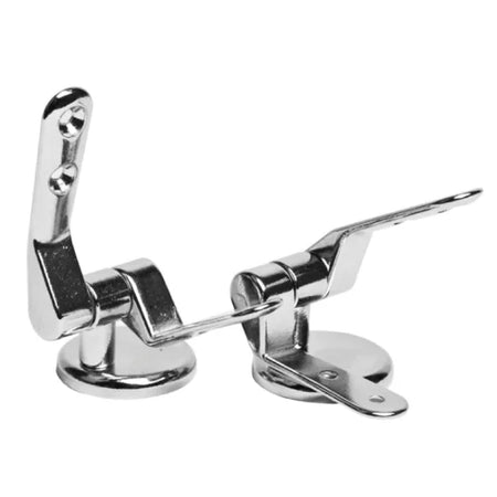 Coppia Cerniere In Ottone Cromato Inter.17 Mm - Zama