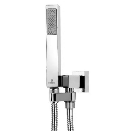 Set Doccia Con Supporto E Presa Acqua Modello Cube 1 Getto Bossini Srl