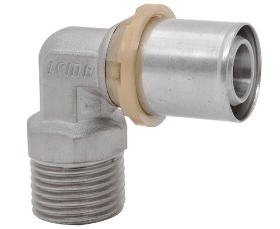 Raccordo Curvo Maschio Per Tubo Multistrato A Pressare Modello Sempiter 1 Ø26X3 Icma S.P.A.