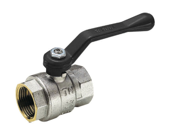 Valvola Arresto A Sfera In Ottone Con Leva Femmina Femmina 11/4 Tiemme Raccorderie Spa