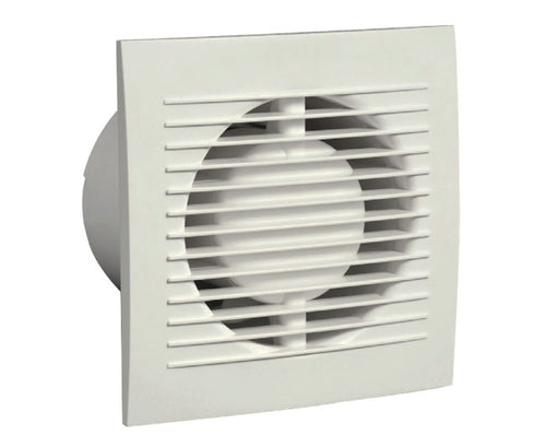 Aspiratore Elettrico In Abs Bianco Ø100 - 140X140Mm Vecam-Co S.P.A