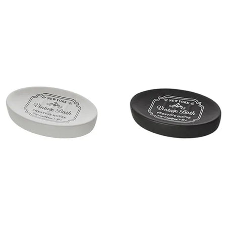 Portasapone In Ceramica Modello New York Dim. Cm (Lxpxh):13X9X3 Bianco Idroweb