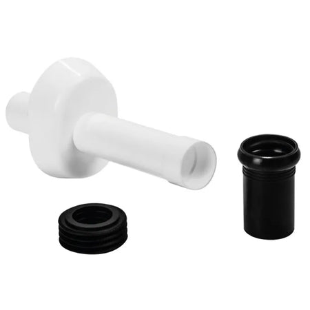 Canotto Di Allacciamento Con Rosone Bianco Ø 40/44 Schwab