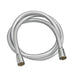 Laccio Doccia Flessibile In Pvc Con Doppio Attacco Conico Mod. Silver Cm 150 Il Flessibile