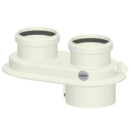 Kit Scarichi Separati Monoblocco Per Scaldabagno Tiraggio Forzato Baxi Spa