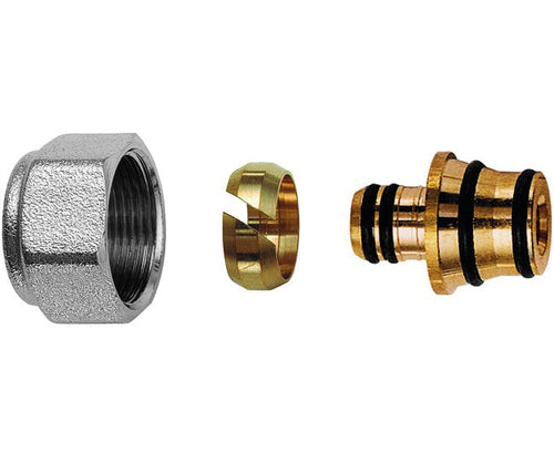 Adattatore Per Tubo Multistrato Con Calotta Ø16X2,25 Mm Far Rubinetterie