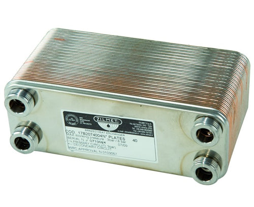 Scambiatore Saldobrasato Per Uso Generico In Acciaio Inox 316L Piastre 40 Zilmet Spa