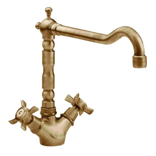 Rubinetto Monoforo Per Lavello Serie Orientes Bronzato 3/8 Rubinetterie Eurorama S.P.A.