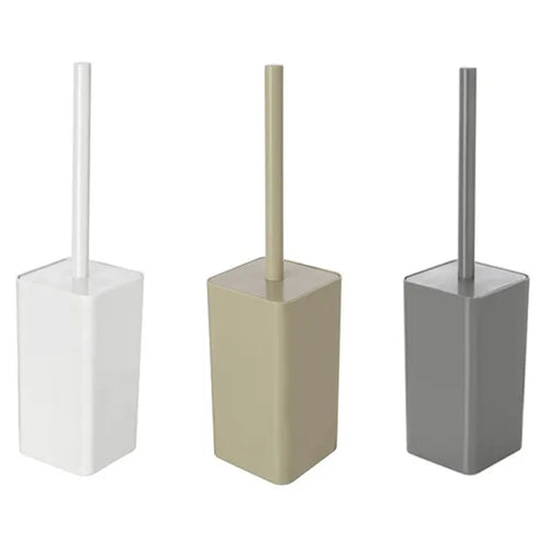 Portascopino In Plastica Modello Star Dim. Cm(Lxpxh):8,5X8,5X35 Grigio Brand Srl