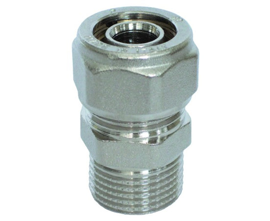 Raccordo Diritto Maschio Per Tubo Multistrato Completo Di Kit 3/4 Ø16 Pettinaroli