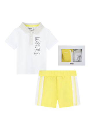 Hugo Boss Completo Bambino polo + shorts da bambino