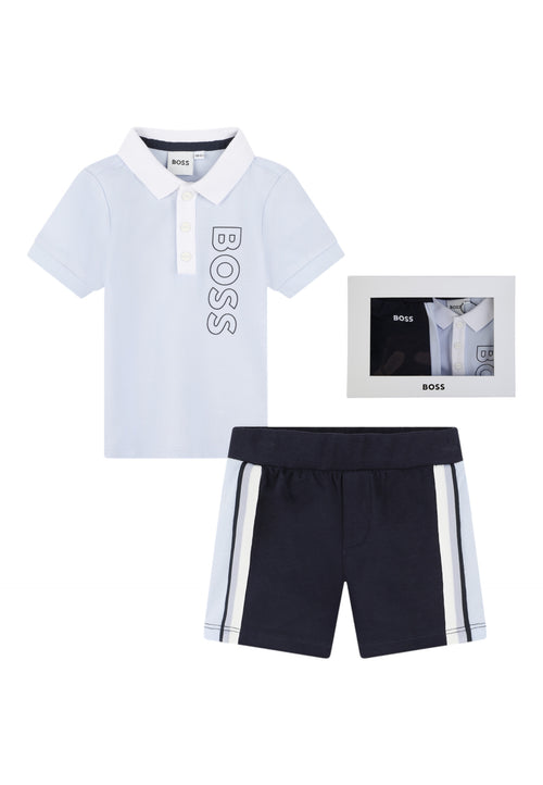 Hugo Boss Completo Bambino polo + shorts da bambino