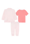 Hugo Boss Completo Bambina T-shirt, pantaloni e cardigan da bambino