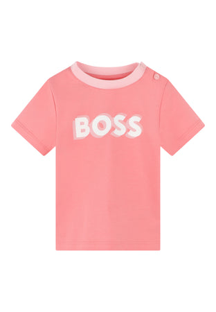 Hugo Boss Completo Bambina T-shirt, pantaloni e cardigan da bambino