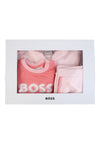 Hugo Boss Completo Bambina T-shirt, pantaloni e cardigan da bambino