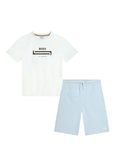 Hugo Boss Completo Bambino Set T-shirt + bermuda da bambino