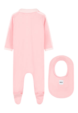 Hugo Boss Completo Bambina Set pigiama e bavaglino da bambino