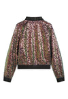 KARL LAGERFELD Bomber Bambina Karl Lagerfeld con paillettes ricamate da bambino