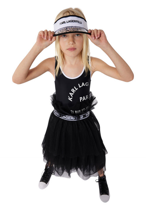 KARL LAGERFELD Gonna Bambina Karl Lagerfeld midi stile tutu da bambino