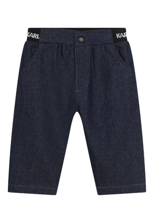 KARL LAGERFELD Completo Bambino unisex Karl Lagerfeld Set camicia e pantalone da bambino