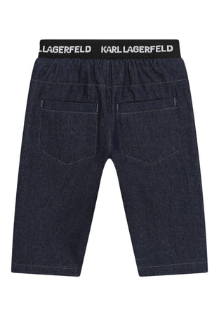 KARL LAGERFELD Completo Bambino unisex Karl Lagerfeld Set camicia e pantalone da bambino