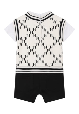 KARL LAGERFELD Completo Bambino unisex Karl Lagerfeld Tutina da cerimonia 3-in-1 da bambino