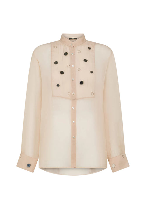 SEVENTY Camicia Donna Seventy ricamata con specchietti da donna