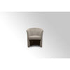 Poltrona Imbottita da Interno Legno Belize N-Enjoy in tessuto cm. 64x63x76H