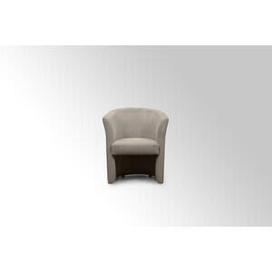 Poltrona Imbottita da Interno Legno Belize N-Enjoy in tessuto cm. 64x63x76H